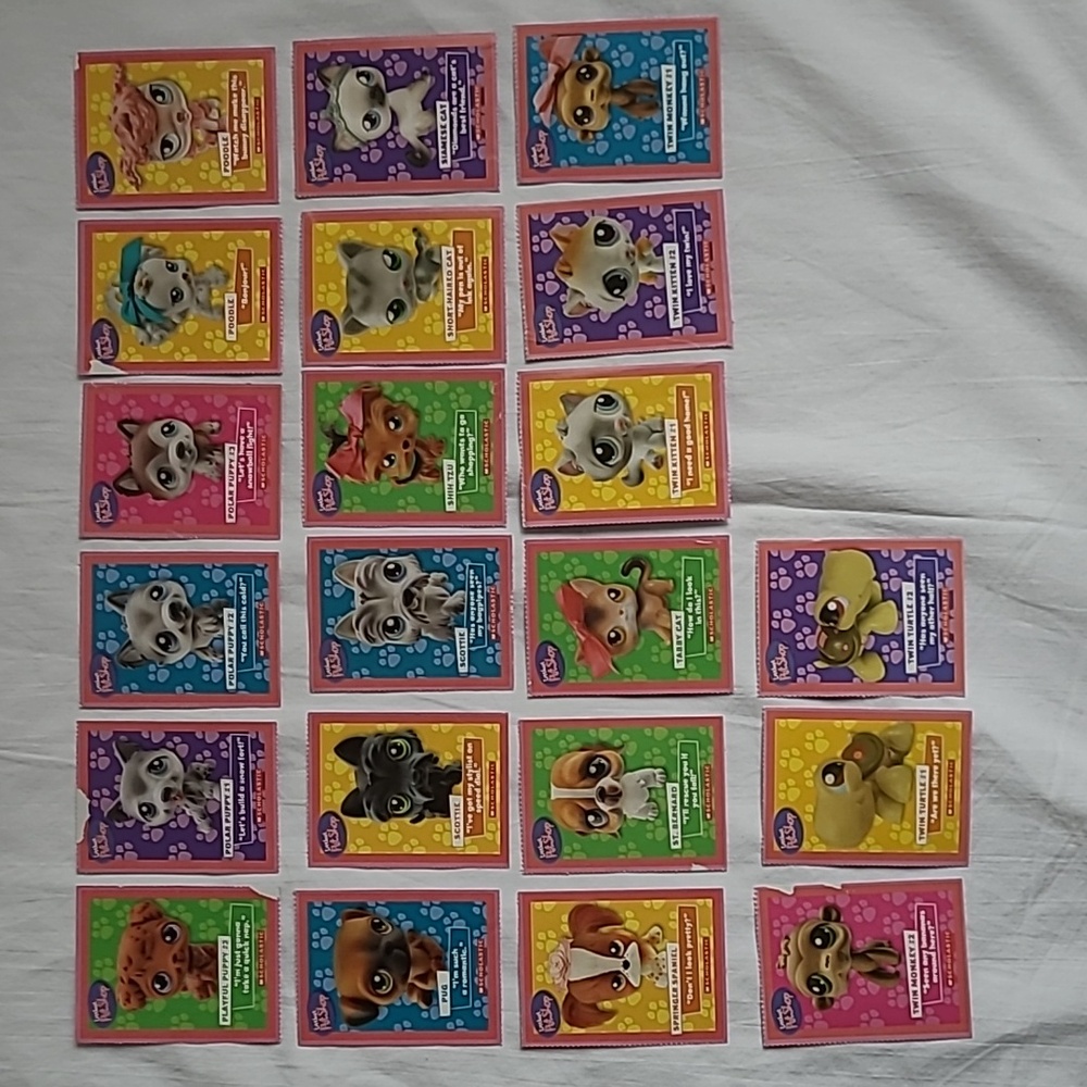 Vintage Littlest Pet Shop Trading Cards Volume 1 and 3 (2007 and 2008) - Picture 6 of 10